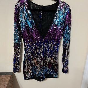Sparkly Sequined Jumpsuit